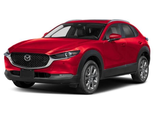 2026 Mazda Mazda CX-30 2.5 S Preferred AWD in Deep Crystal Blue Mica — front three-quarter view