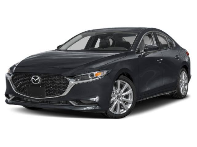 2026 Mazda Mazda3 Sedan 2.5 S Preferred in Platinum Quartz Metallic — front three-quarter view