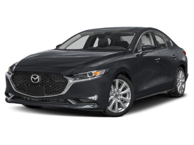 2026 Mazda Mazda3 Sedan 2.5 S Preferred in Machine Gray Metallic — front three-quarter view