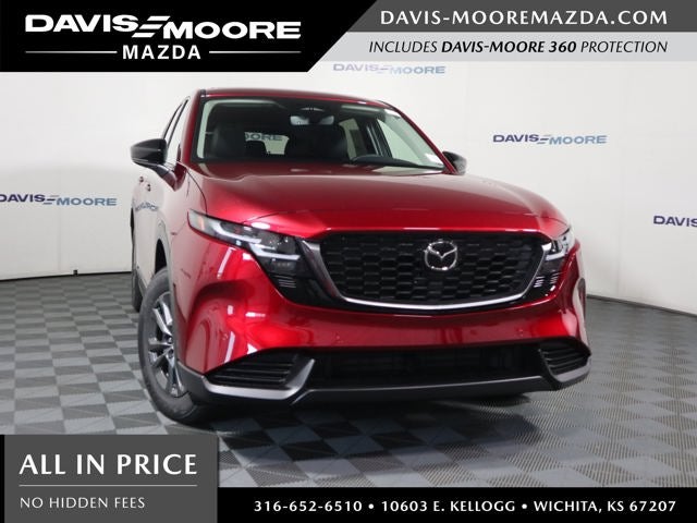 2026 Mazda Mazda CX-5 2.5 S Select AWD in Soul Red Crystal Metallic — front three-quarter view