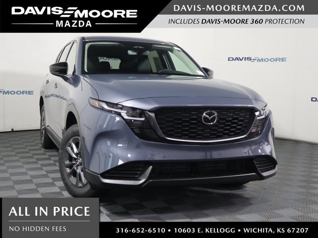 2026 Mazda Mazda CX-5 2.5 S Select AWD in Polymetal Gray Metallic — front three-quarter view