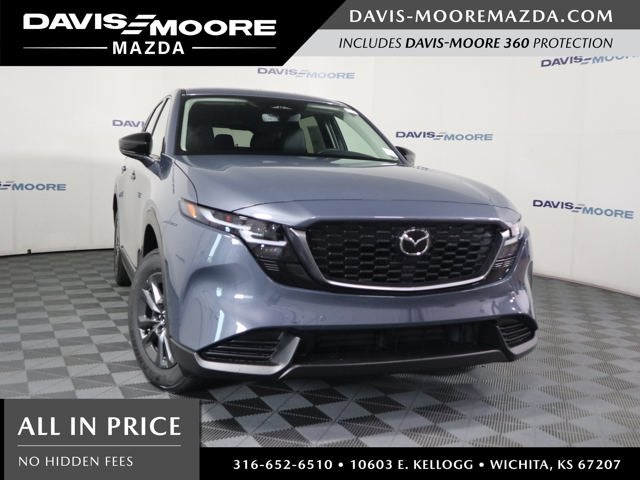 2026 Mazda Mazda CX-5 2.5 S Select AWD in Polymetal Gray Metallic — front three-quarter view