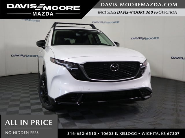 2026 Mazda Mazda CX-5 2.5 S Premium Plus AWD in Rhodium White Metallic — front three-quarter view