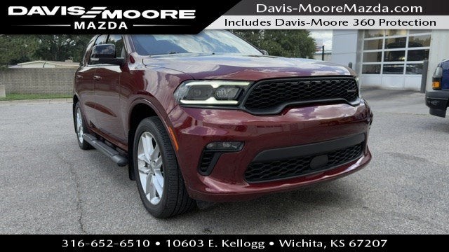 2023 Dodge Durango GT Plus in Octane Red Pearlcoat — front three-quarter view
