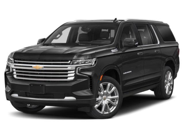 2024 Chevrolet Suburban High Country in Iridescent Pearl Tricoat — front three-quarter view