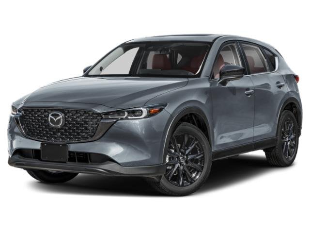 2025 Mazda Mazda CX-5 2.5 S Carbon Edition AWD in Polymetal Gray Metallic — front three-quarter view